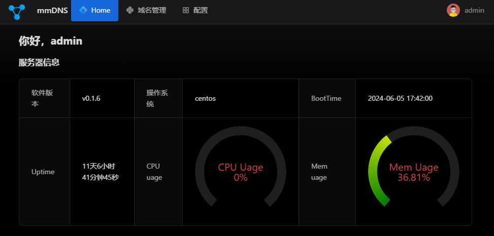 bind-webadmin demo